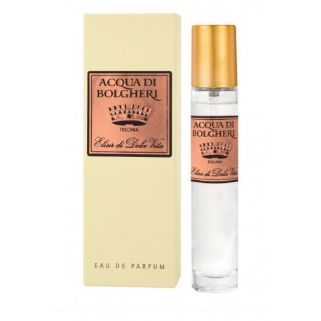 Acqua Bolgheri Profumo da Borsetta Elisir di Dolce Vita - Fragranza Fiorita Sofisticata 15 ML - farmacia187.it