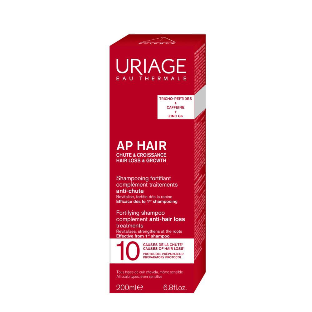 URIAGE AP HAIR SHAMPOO FORTIFICANTE COMPLEMENTARE TRATTAMENTI ANTICADUTA 200 ML - farmacia187.it