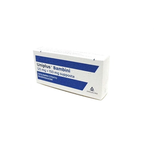 UNIPLUS*BB 10SUPP 125MG+150MG - farmacia187.it