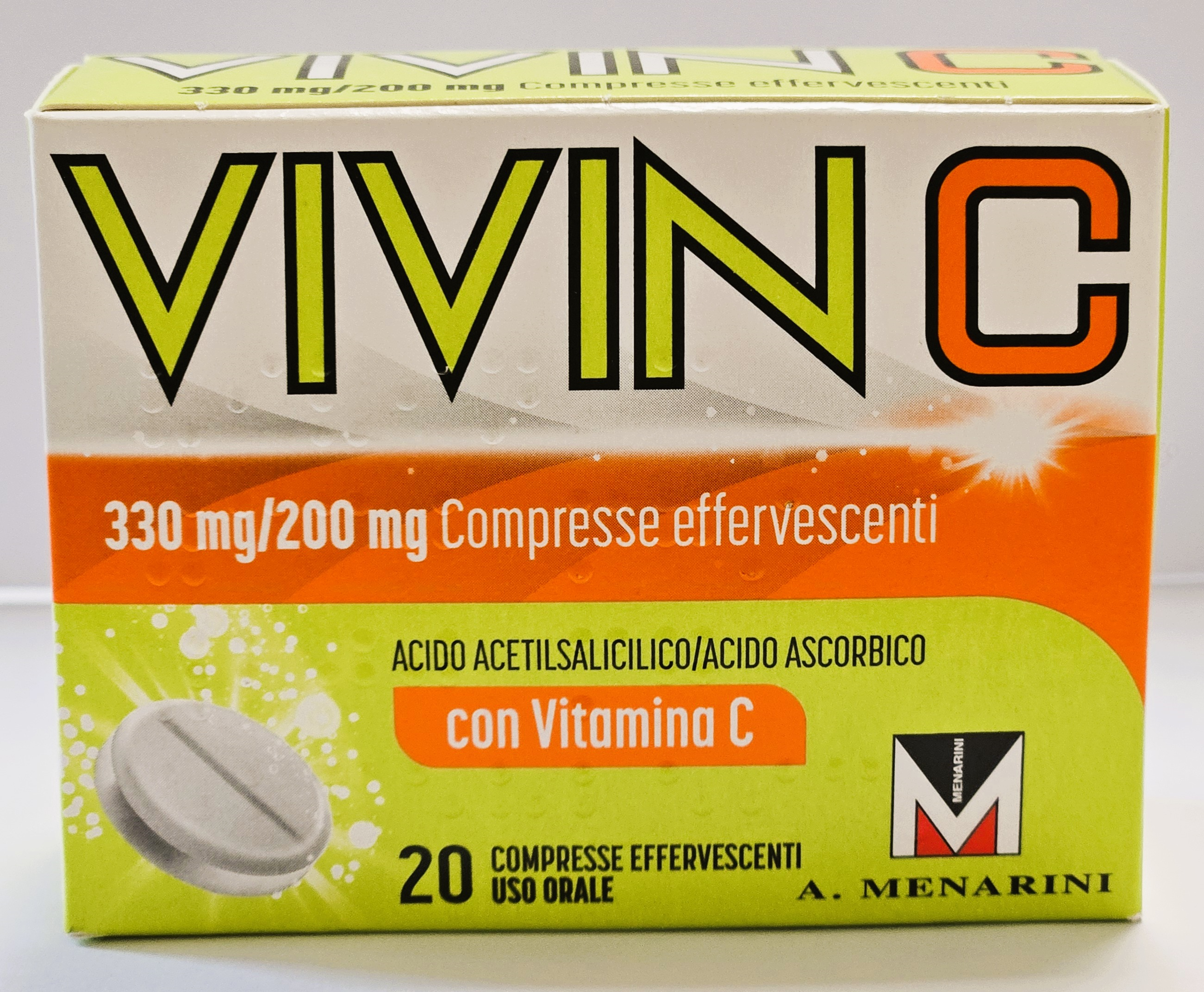 VIVIN C*20CPR EFF 330MG+200MG - farmacia187.it