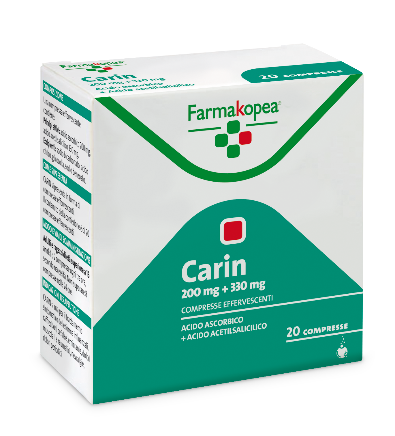 CARIN*20CPR EFF 330MG+200MG - farmacia187.it
