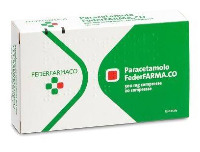 PARACETAMOLO F*20CPR 500MG - farmacia187.it