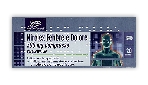 NIROLEX FEBBRE DOL*20CPR 500MG - farmacia187.it