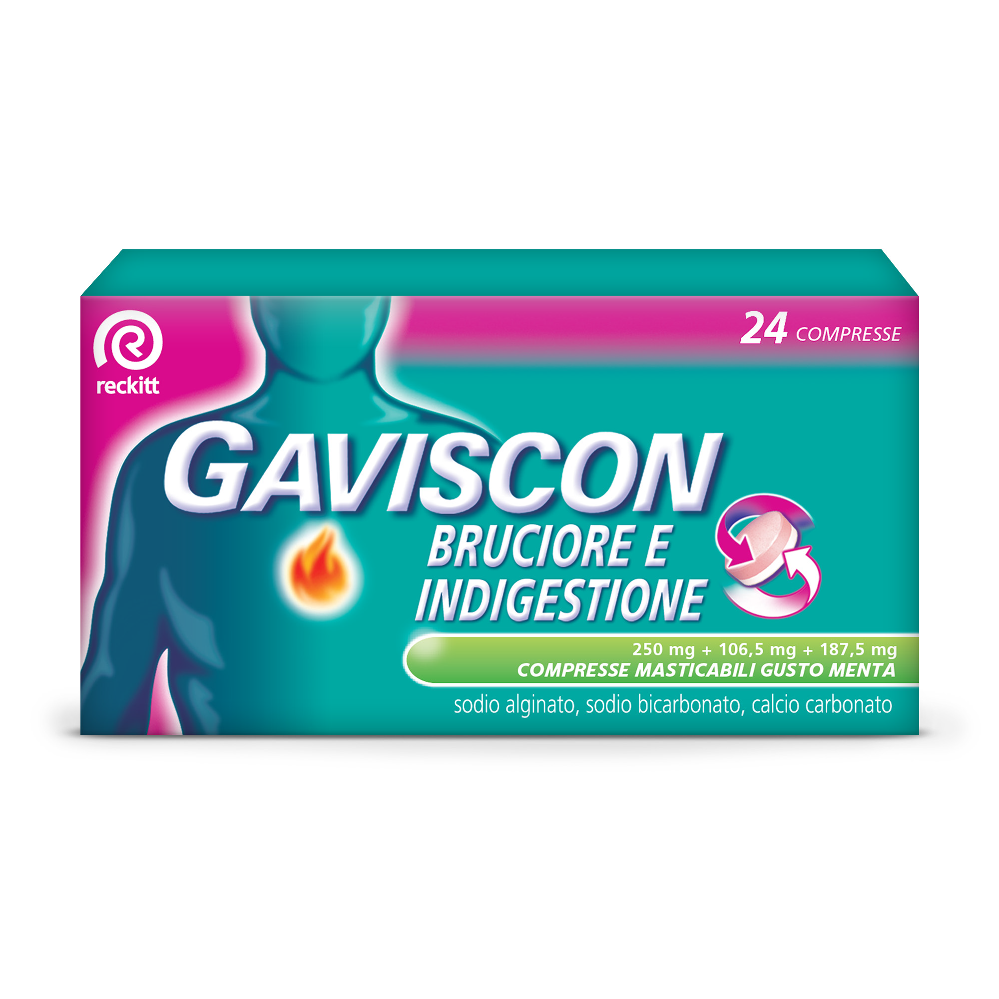 GAVISCON BRUCIORE IND*24CPR ME - farmacia187.it
