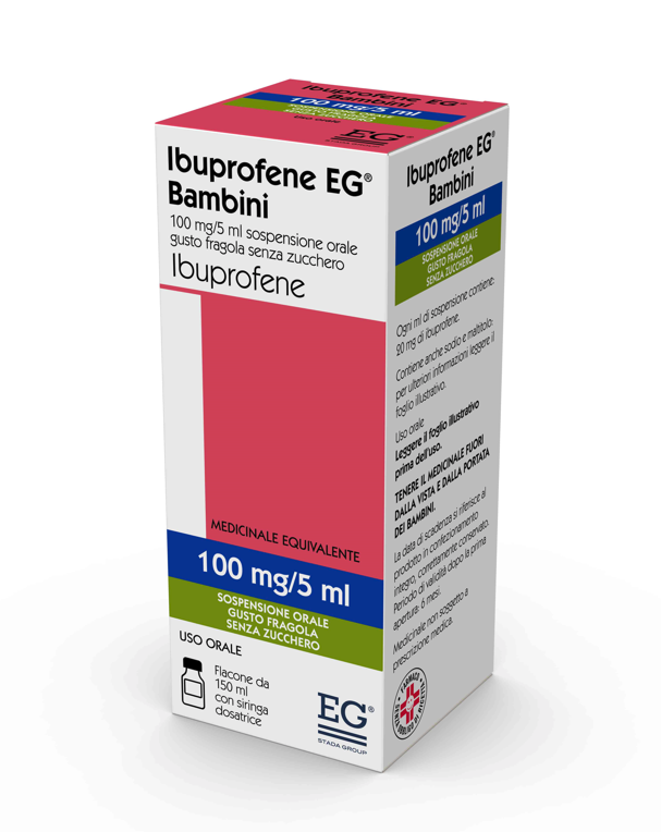 IBUPROFENE EG*BB 150ML FRAGOLA - farmacia187.it