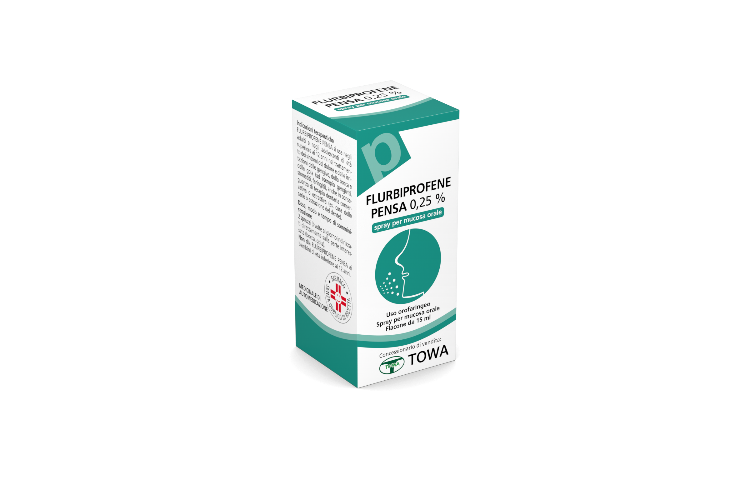 FLURBIPROFENE PE*OS SPRAY 15ML - farmacia187.it