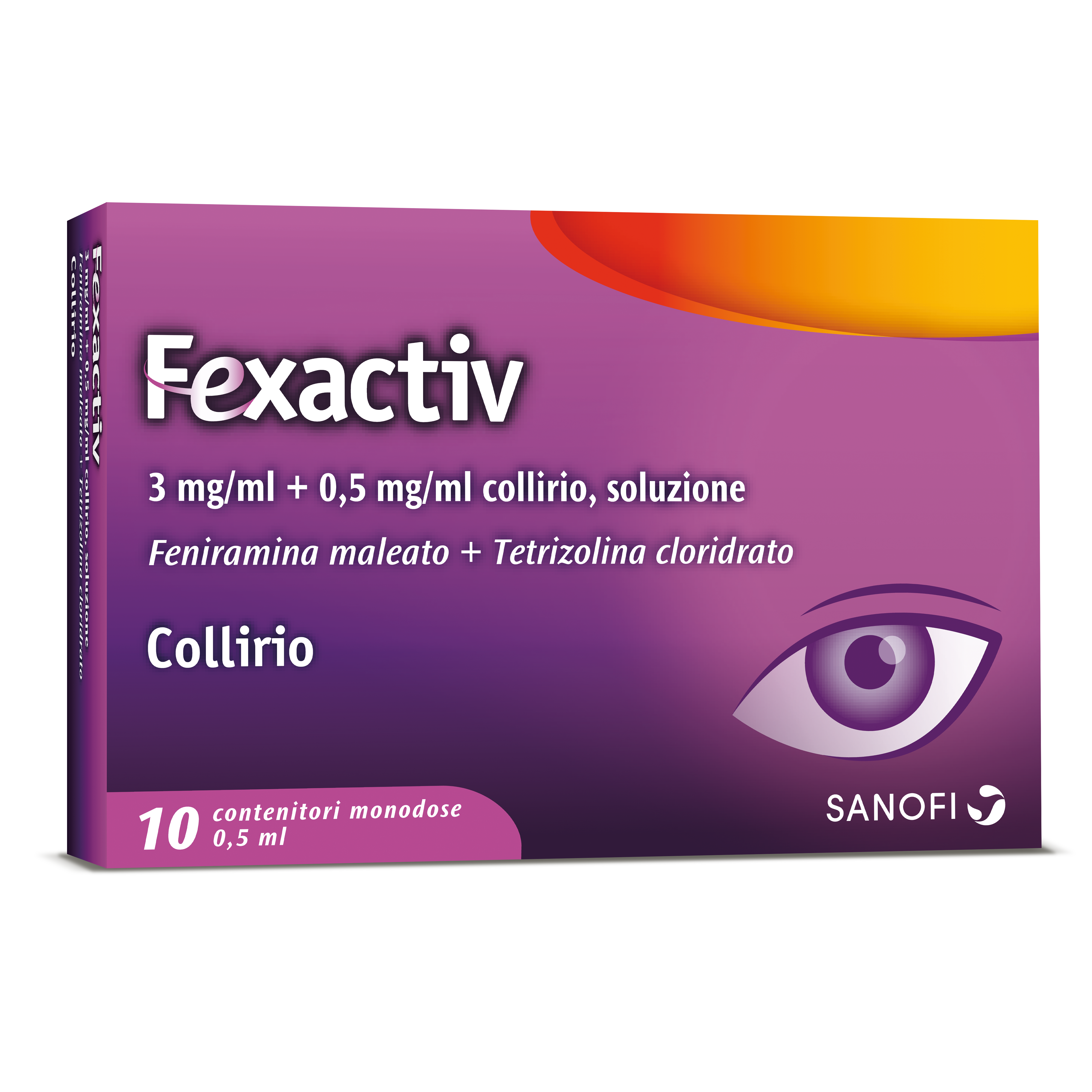 FEXACTIV*COLL 10FL 0,5ML - farmacia187.it