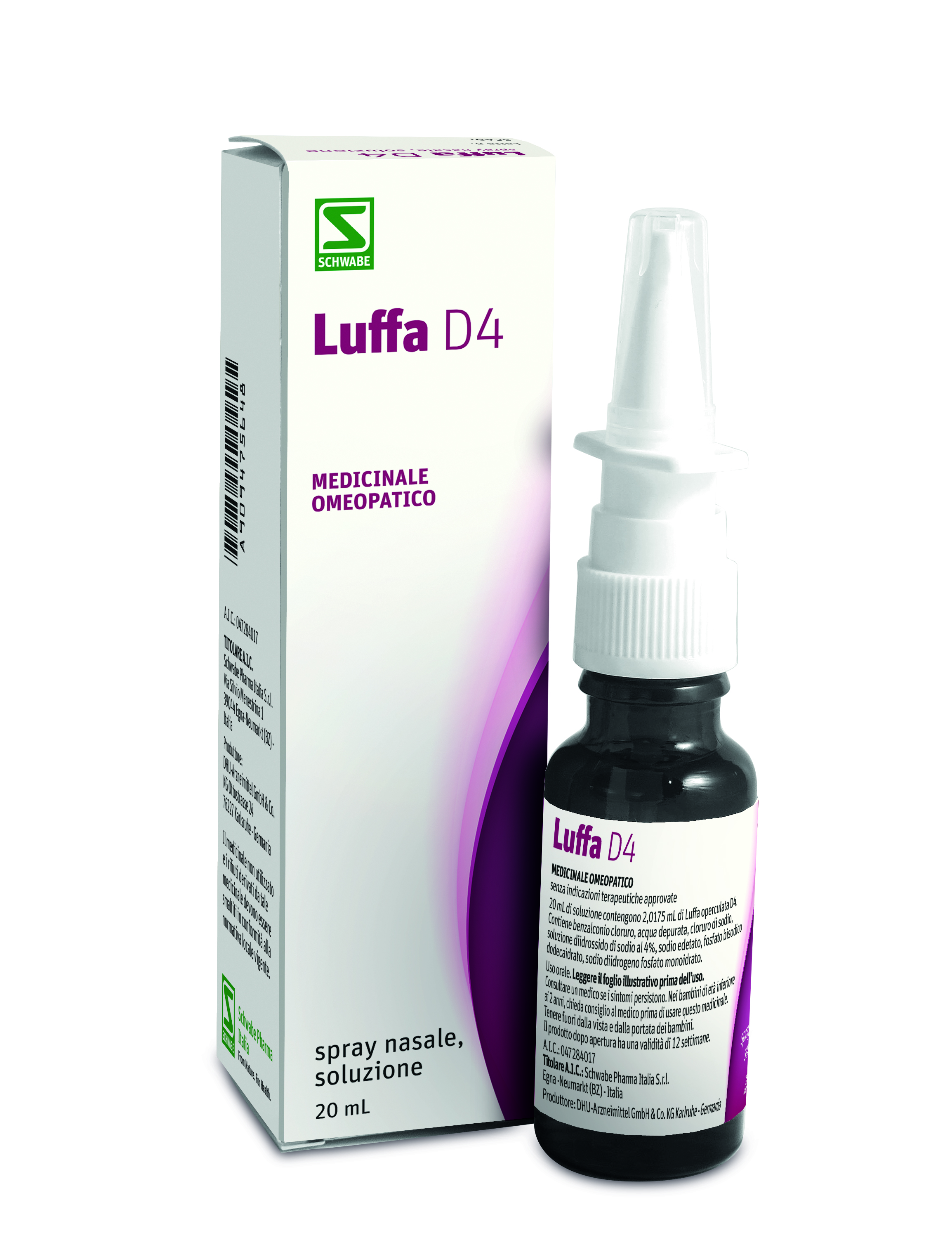 LUFFA*D4 SPRAY NASALE 1FL 20ML - farmacia187.it