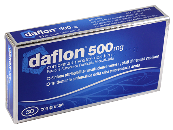 DAFLON*30CPR RIV 500MG - farmacia187.it