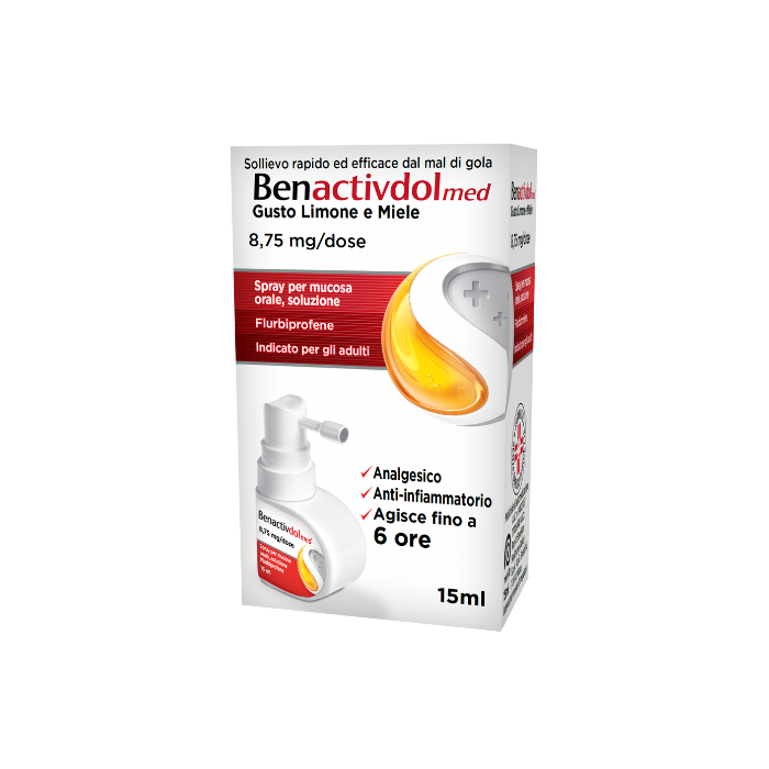 BENACTIVDOLMED*SPRAY 15ML - farmacia187.it