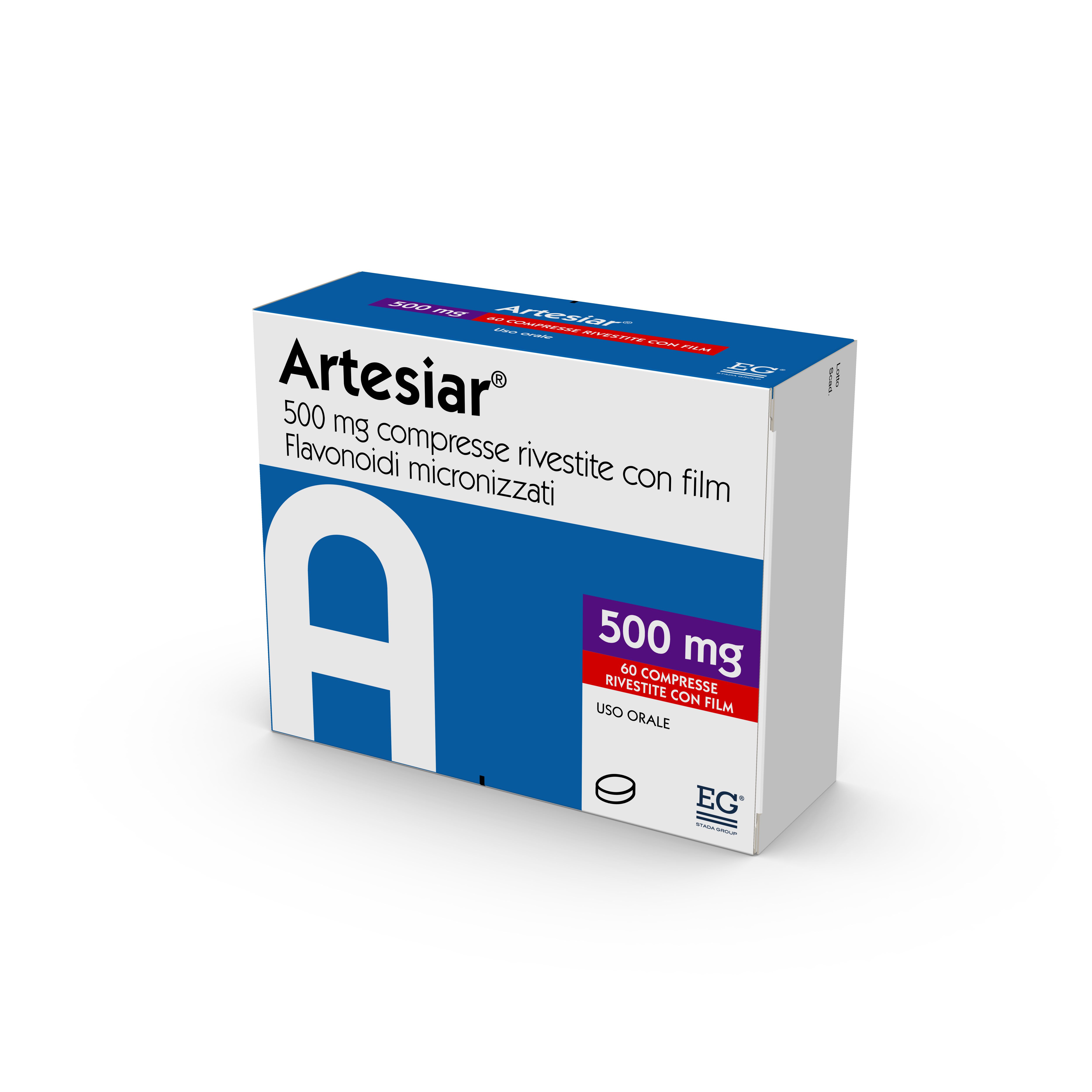 ARTESIAR*60CPR RIV 500MG - farmacia187.it