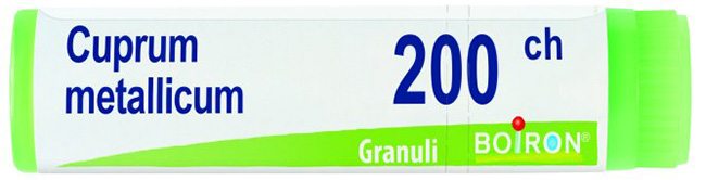 CUPRUM METALLICUM 200 CH GLOBULI 1G - farmacia187.it