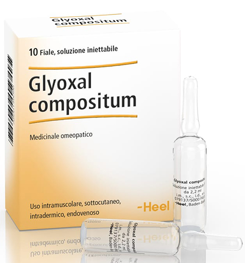 HEEL GLYOXAL COMPOSTIUM 10 FIALE DA 2,2 ML L'UNA - farmacia187.it