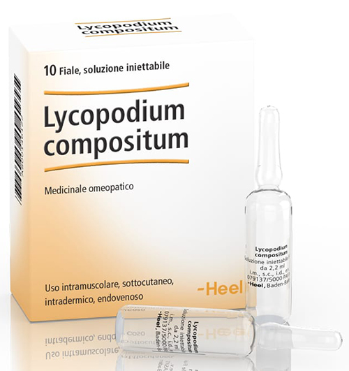 HEEL LYCOPODIUM COMPOSITUM 10 FIALE DA 2,2 ML L'UNA - farmacia187.it