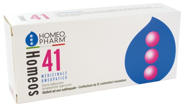 HOMEOS 41 GLOBULI 12 TUBI - farmacia187.it