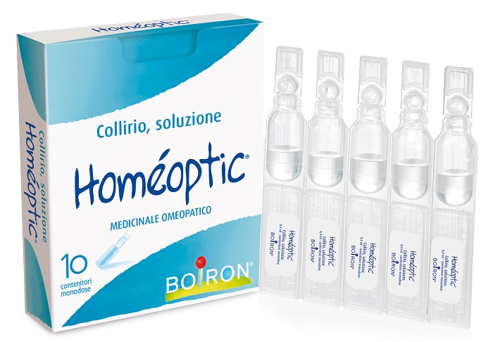 HOMEOPTIC COLLIRIO MONODOSE 10 FIALE 0,4 ML - farmacia187.it