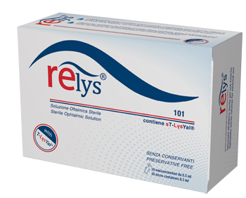 RELYS MONODOSE SOLUZIONE OFTALMICA 30 MINICONTENITORI DA 0,5 ML SENZA CONSERVANTI - farmacia187.it