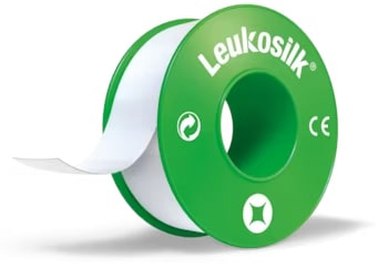 CEROTTO IN ROCCHETTO LEUKOSILK IPOALLERGENICO BIANCO 2,5X500 CM - farmacia187.it