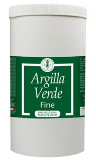 ARGILLA VERDE FINE 1 KG - farmacia187.it