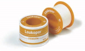 CEROTTO IN ROCCHETTO LEUKOPOR IPOALLERGENICO TESSUTO NON TESSUTO BIANCO 1,25X500 CM - farmacia187.it