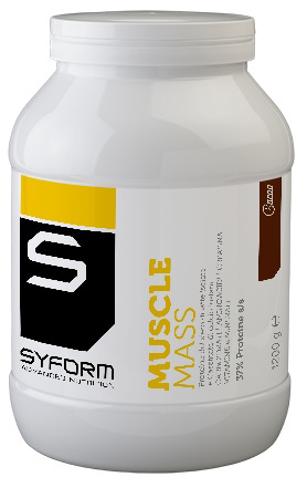MUSCLE MASS CACAO 1200 G - farmacia187.it