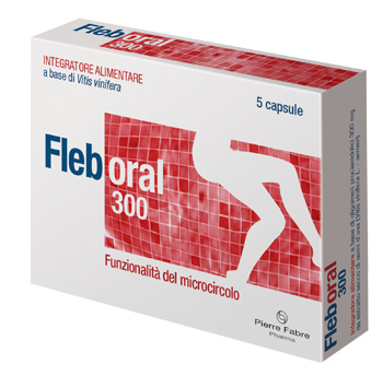 FLEBORAL 300 5 CAPSULE - farmacia187.it