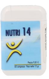 NUTRI 14 60 COMPRESSE - farmacia187.it