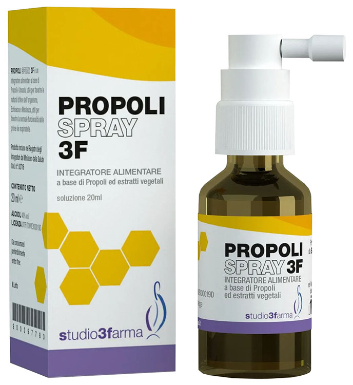 PROPOLI 3 SPRAY 20 ML - farmacia187.it