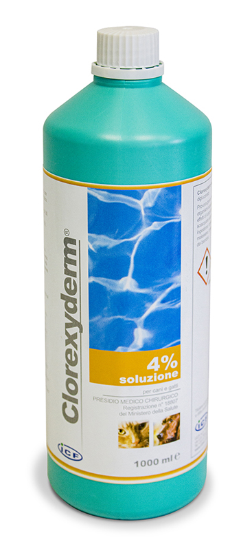 CLOREXYDERM SOLUZIONE 4% 1000 ML - farmacia187.it