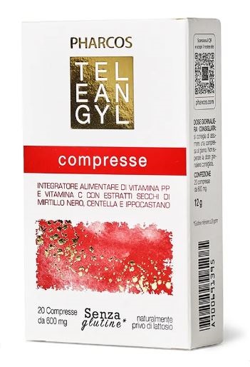 PHARCOS TELEANGYL 20 COMPRESSE DA 600 MG - farmacia187.it