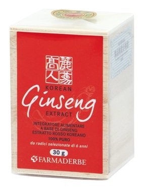 GINSENG KOREAN EXTRACT 30 G - farmacia187.it