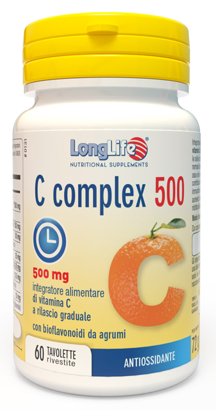 LONGLIFE C COMPLEX 500 TIME RELEASED 60 TAVOLETTE - farmacia187.it