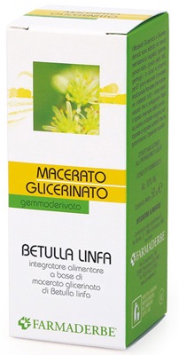 BETULLA LINFA MACERATO GLICERINATO 50 ML - farmacia187.it