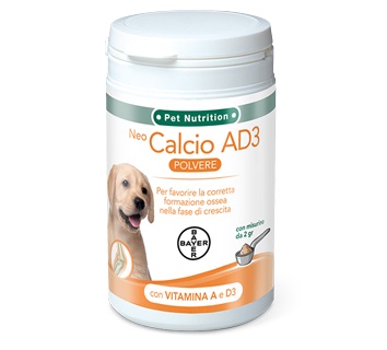 NEO CALCIO AD3 SOLUBILE SVILUPPO POLVERE BARATTOLO 200 G - farmacia187.it