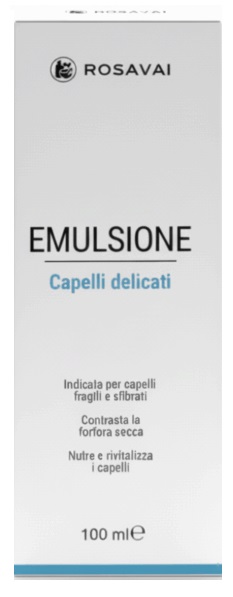 ROSAVAI EMULSIONE CAPELLI DELICATI PER CAPELLI FRAGILI E SFIBRATI 100 ML - farmacia187.it
