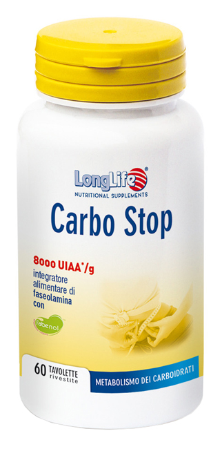 LONGLIFE CARBO STOP 60 TAVOLETTE - farmacia187.it