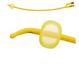 CATETERE FOLEY A MEDIA PERMANENZA  RUSCH GOLD PLUS A 2 VIE IN SILKOLATEX LATTICE-SILICONE PER ADULTO CH12 LUNGHEZZA 40 CM PUNTA CILINDRICA A 2 FORI PALLONCINO 5-15 ML 1 PEZZO - farmacia187.it