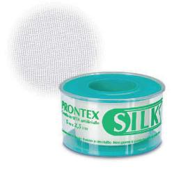 CEROTTO ROCCHETTO PRONTEX SILK SETA 2,5X500 CM - farmacia187.it
