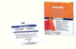 MEDICAZIONE NON ADERENTE ALLO IODIO-POVIDONE INADINE MISURA 9,5X9,5 10 PEZZI - farmacia187.it