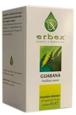 GUARANA 100 CAPSULE 430MG - farmacia187.it