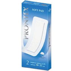 GARZA COMPRESSA PRONTEX SOFT PAD 10X25 CM 2 PEZZI - farmacia187.it