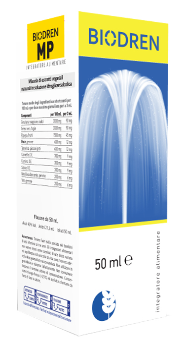 BIODREN M-P SOLUZIONE IDROALCOLICA 50 ML - farmacia187.it