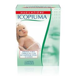 ICOPIUMA BENDA A COMPRESSIONE FISIOLOGICA RETE OMBELICALE CON GARZE STERILI 1 PEZZO - farmacia187.it