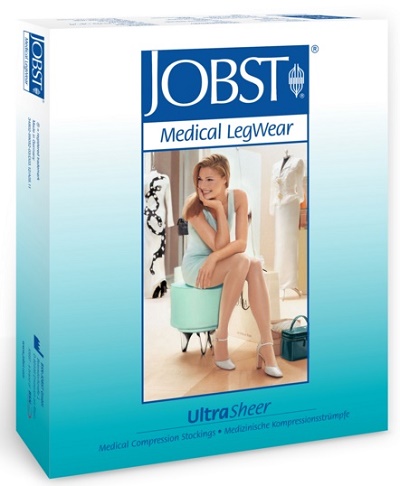 CALZA COMPRESSIVA JOBST ULTRASHEER 15-20MMHG CALZA BEIGE 3 ARTICOLO 751200000000 - farmacia187.it