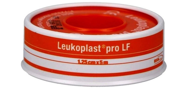 CEROTTO CHIRURGICO MEDICATO IN ROCCHETTO LEUKOPLAST PRO LF CON OSSIDO DI ZINCO 1,25X500 CM - farmacia187.it