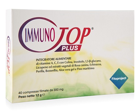 IMMUNOTOP PLUS 40 COMPRESSE FILMATE DA 300 MG - farmacia187.it