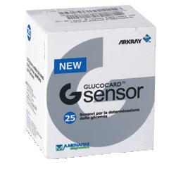 STRISCE MISURAZIONE GLICEMIA GLUCOCARD G SENSOR 25 PEZZI - farmacia187.it