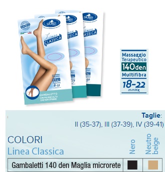 SAUBER GAMBALETTO 140 MAGLIA MICRORETE NEUTRO BEIGE 4 LINEA CLASSICA - farmacia187.it