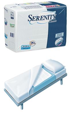 TRAVERSA SALVAMATERASSO PER INCONTINENZA SERENITY MISURA 60X90CM 30 PEZZI - farmacia187.it