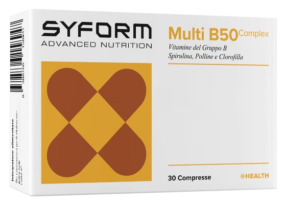 MULTI B50 COMPLEX 30 COMPRESSE - farmacia187.it